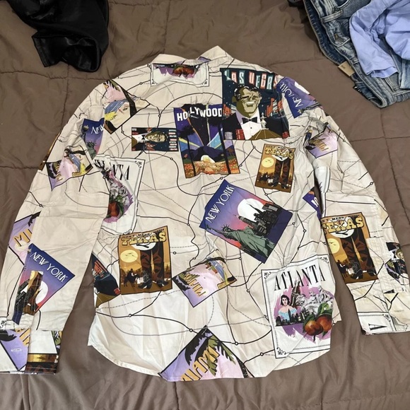 Ovadia and sons bottom up LANDMARK IAN SHIRT - Picture 2 of 6